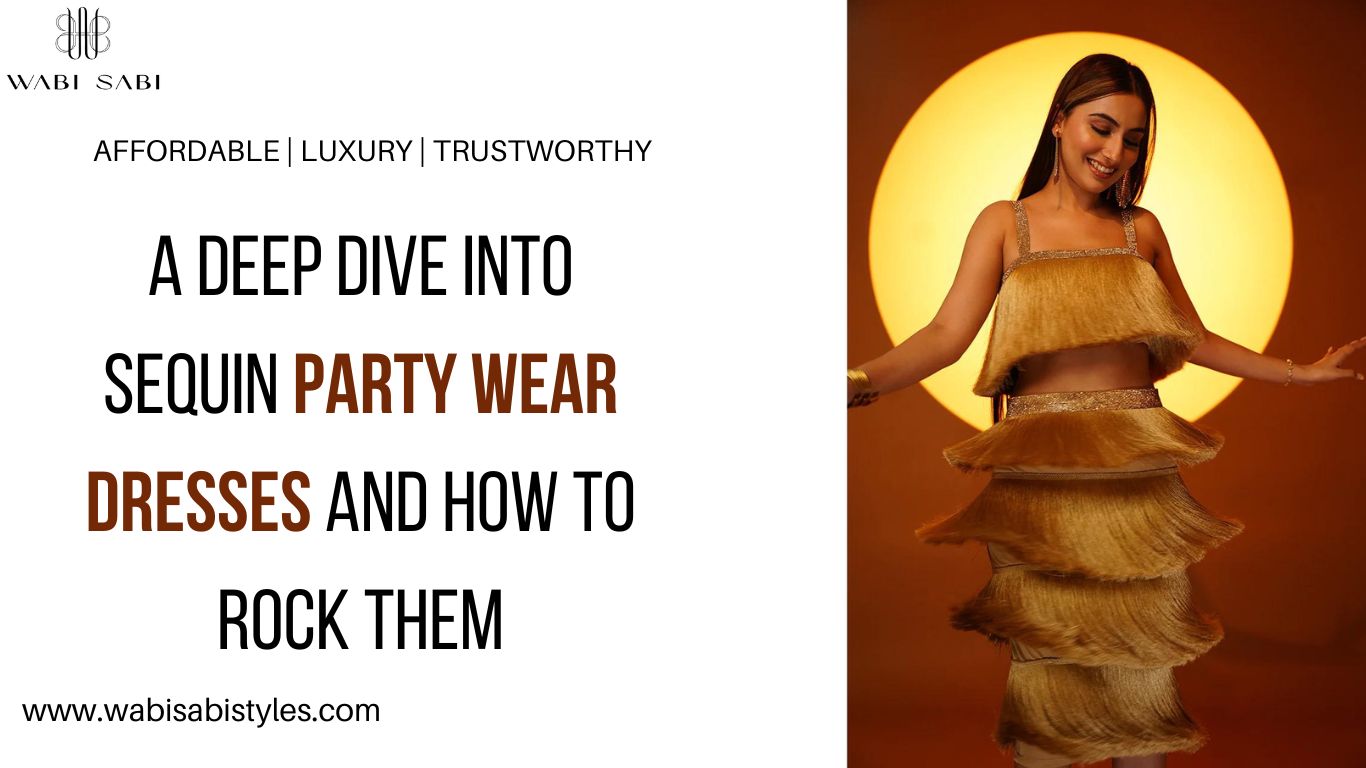 A Deep Dive into Sequin Party Wear Dresses and How to Rock Them